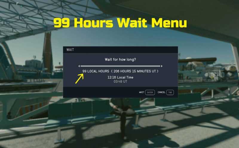 99 Hours Wait Menu