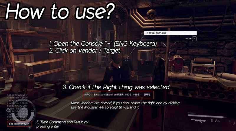 Add More Credits to Vendors (Workaround)