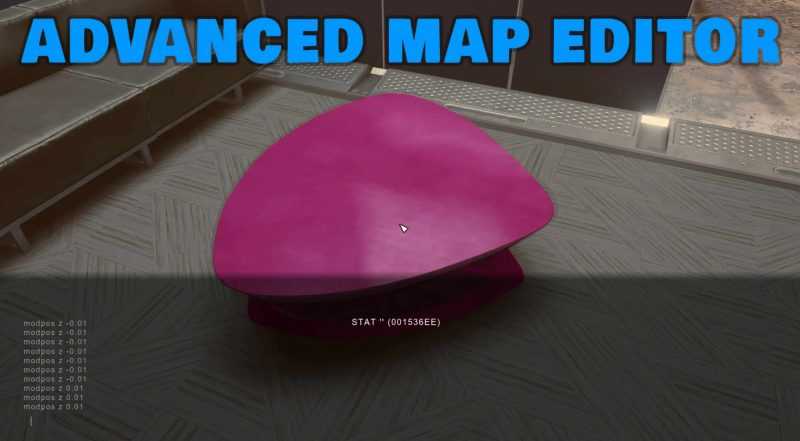 Advanced Map Editor and 100 New Spawnable Furniture and Objects