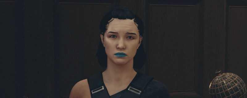 Andreja Lipstick With Clean Face
