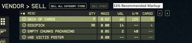 CCR – Vendor Settings