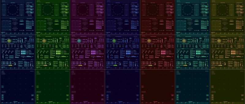 Deimos Cockpit Screen Colour