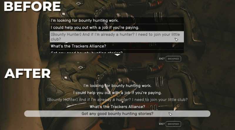 Enhanced Dialogue Interface