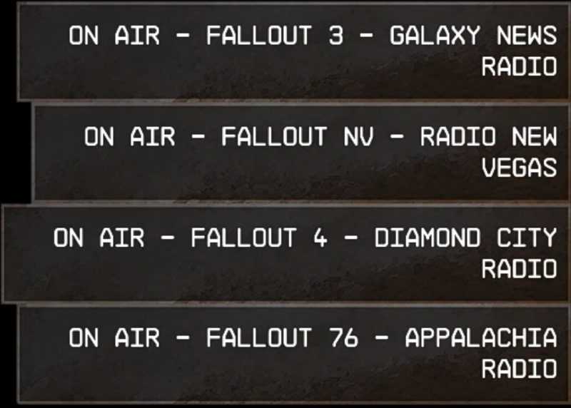 Fallout Radio