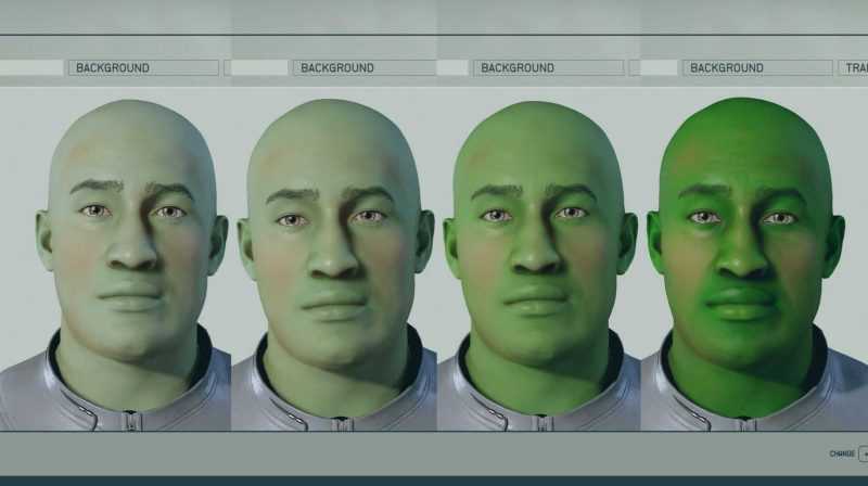 GET Green Face