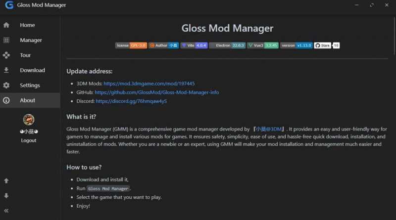 Gloss Mod Manager