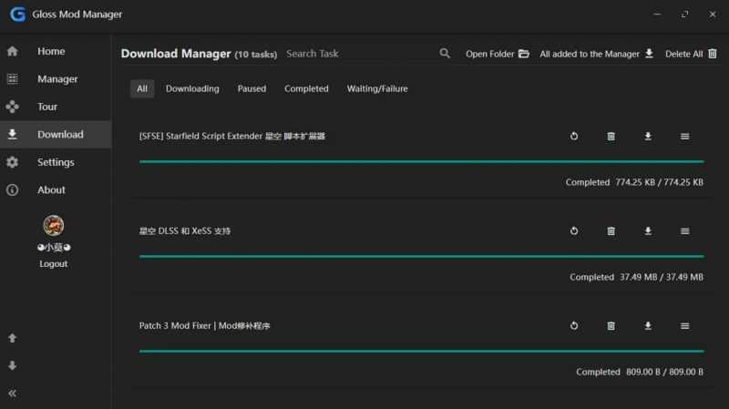 Gloss Mod Manager