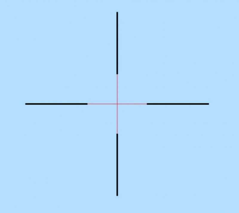High-Vis Scope Crosshair – 60 fps