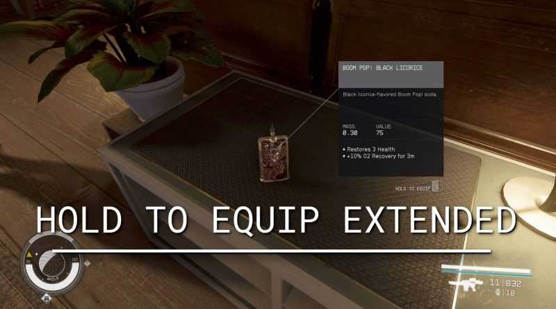 Hold To Equip Extended