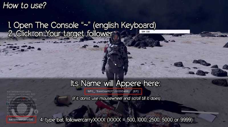 Increase follower carry weight limit