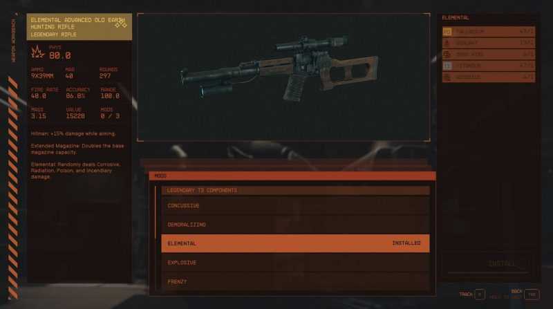 Legendary Modifications