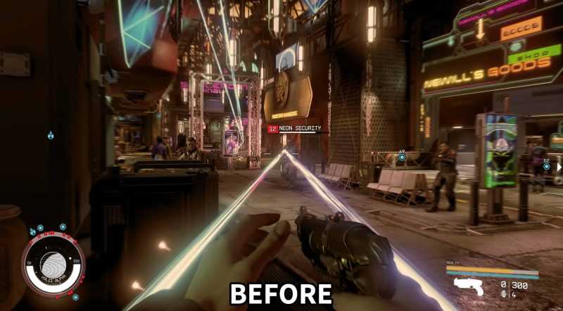 Less Intrusive HUD and Better Crosshair