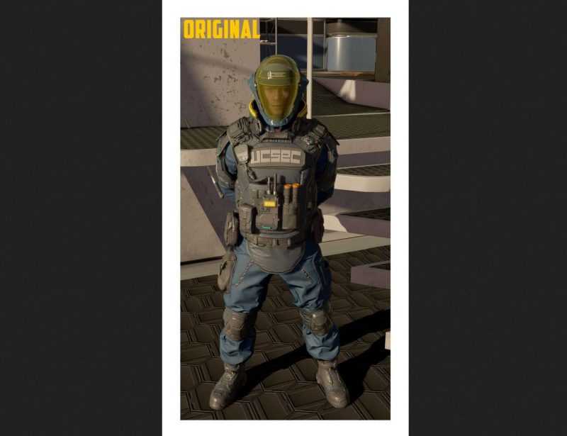 Less Yellow UC Visors