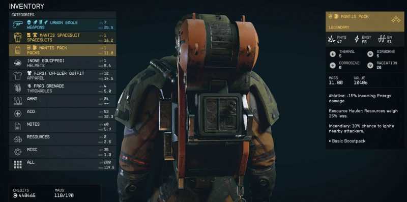 Mantis Armor Replacer – Bounty Hunter