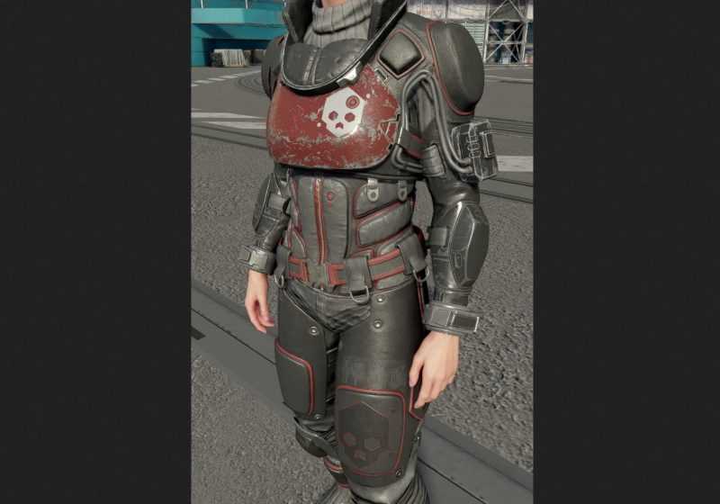 Naeva Outfit Black and Red