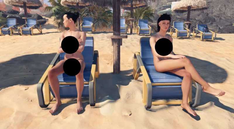 Naked Swimsuit Replacer