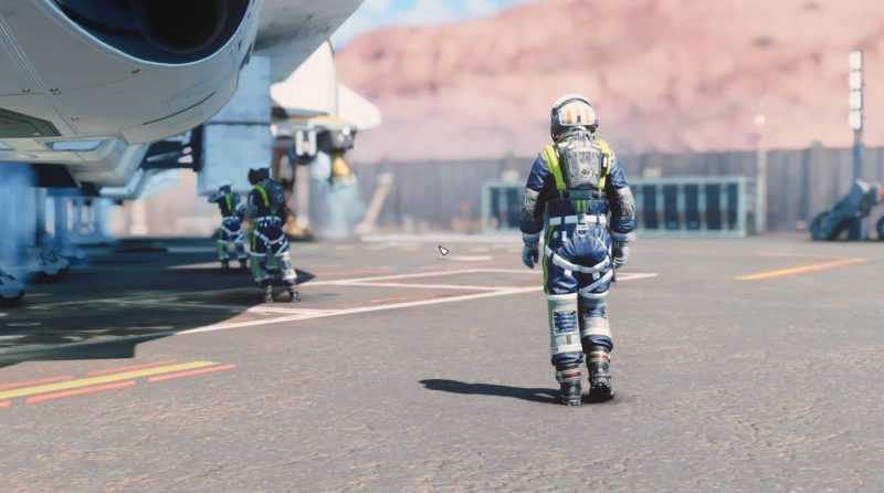 OLD WORLD – Ground crew spacesuit – recolor