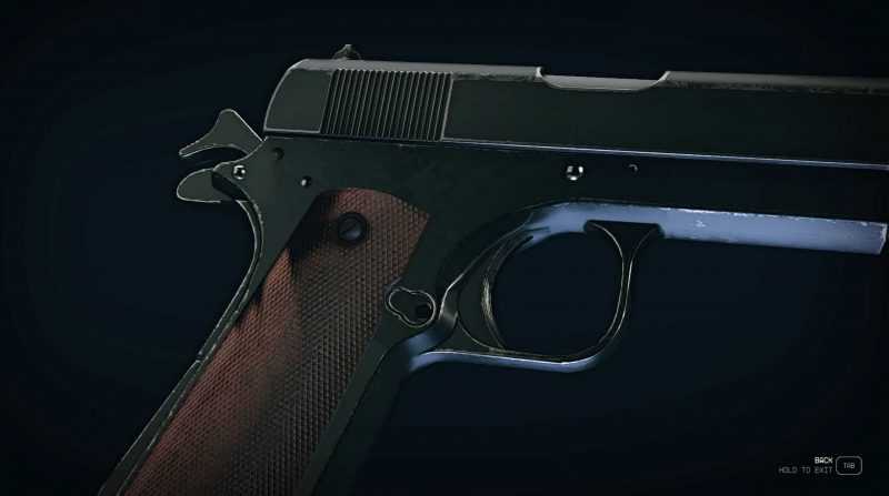 Original 1911 Grip for Old Earth or Sir Livingstone’s Pistol