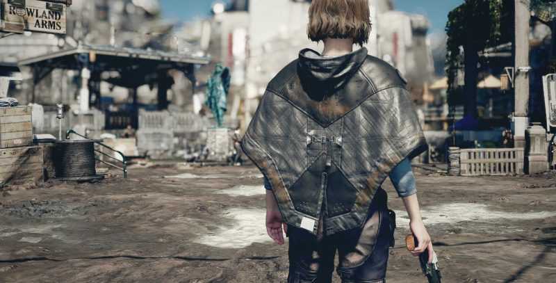 Outfit Muddy Black Poncho