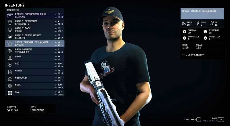 Rocinante T-Shirt Black (The Expanse)