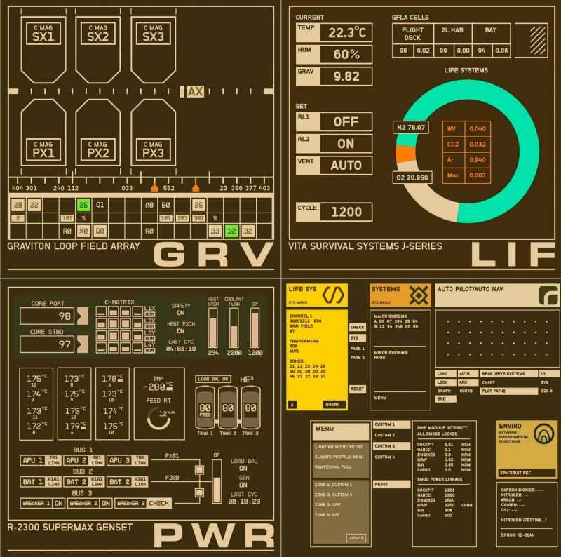 Shared Ship Screen Colour