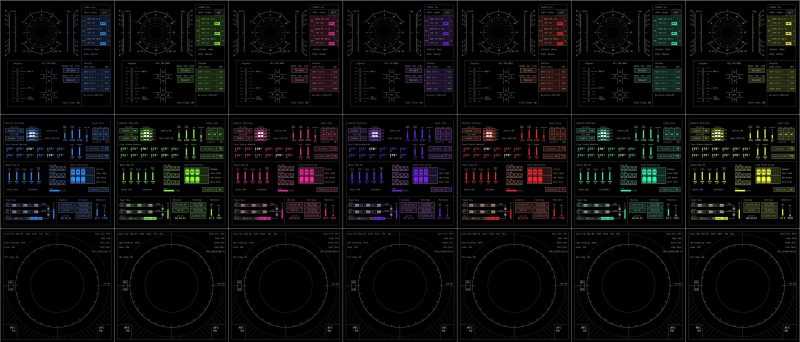 Stroud-Eklund Cockpit Screen Colour