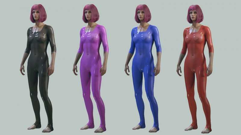 Super Tight Body Suit – Latex