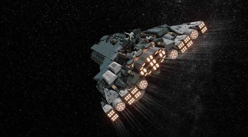 Svosh’s ship collection – Atlanta-class strategic aircraft carrier and Fast-attack shipboard aircraft formation