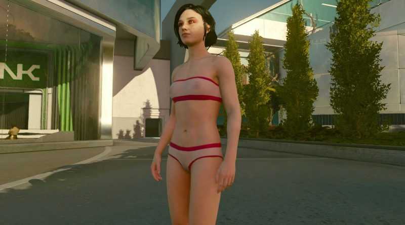 Transparent underwear