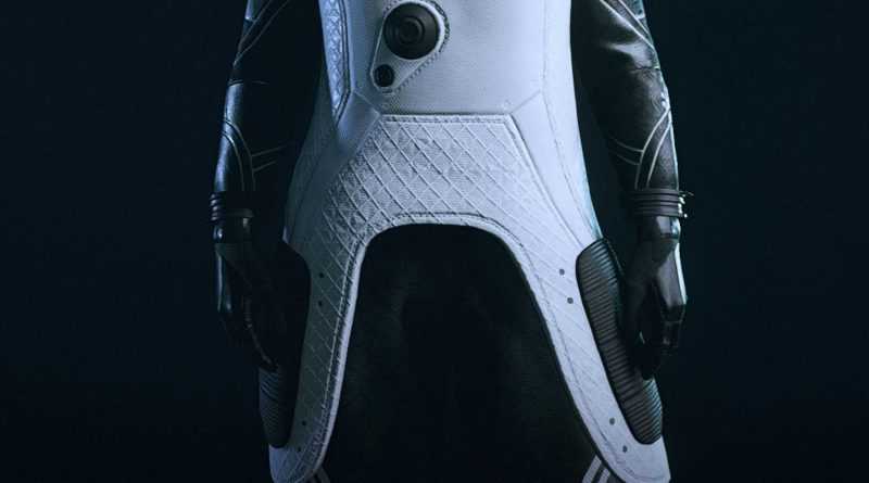 True White and Black Mantis Armor