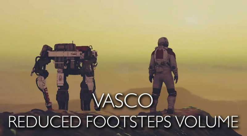 Vasco – Reduced Footsteps Volume by Xtudo