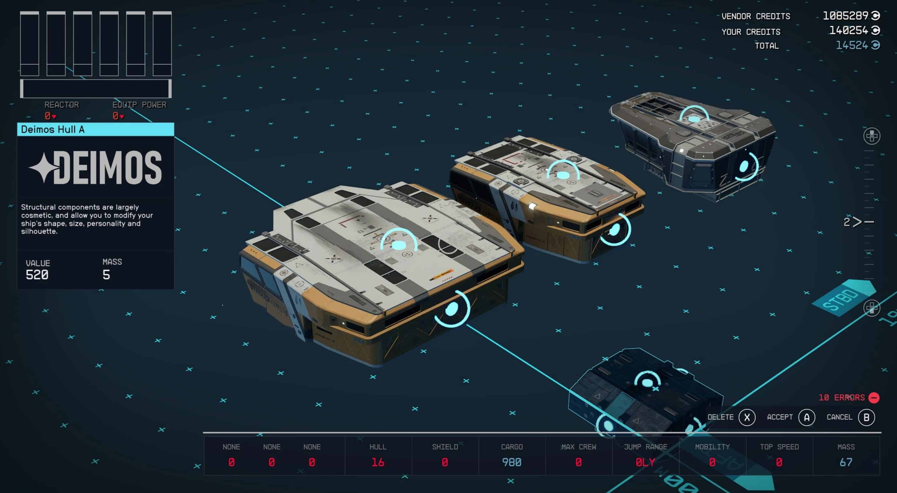 Better Ship Part Snaps