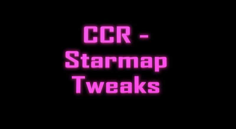 CCR – Starmap Tweaks