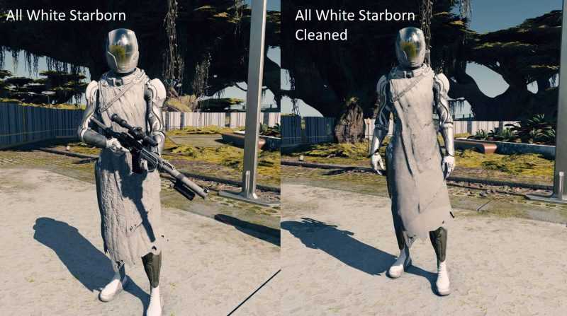 Clean Starborn Spacesuit Cape