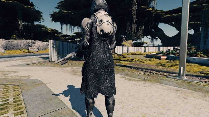 Clean Starborn Spacesuit Cape