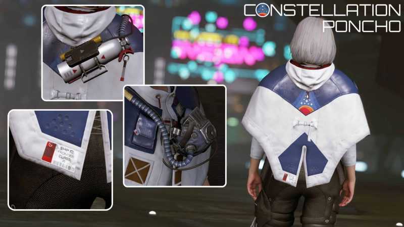 CONSTELLATION PONCHO – A Donut Creation