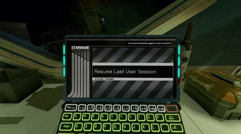 Dark Terminal Display