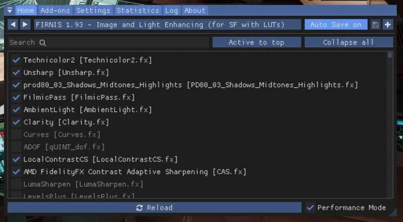 FIRNIS – Image and Light Enhancing ReShade