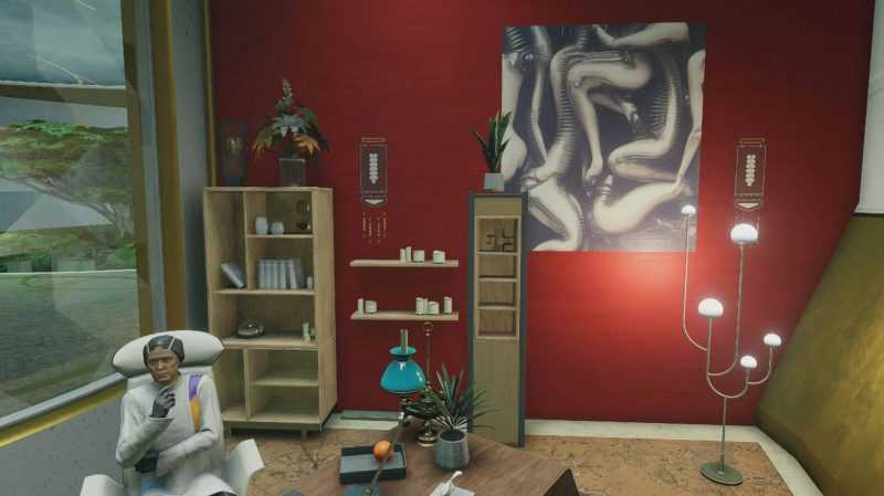 Gigerism painting posters