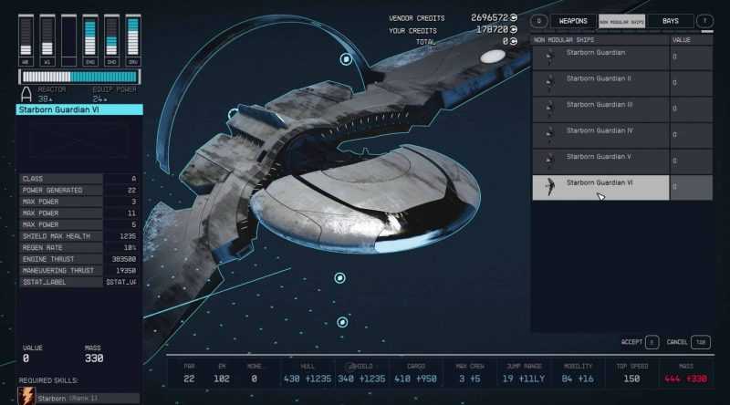 M Class Modules and Ship Builder Unlock
