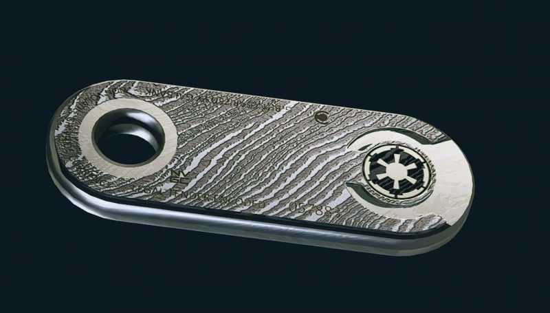 Mandalorian Beskar Steel Cred Stick
