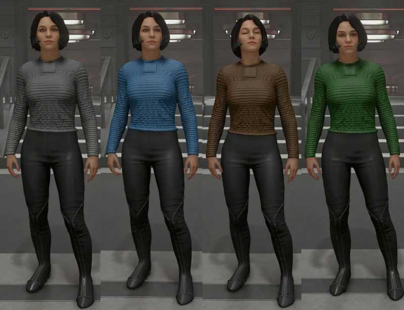 Neocity Formwear and Ponchos Recoloured