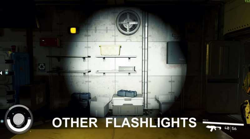 Non-Blinding Flashlight