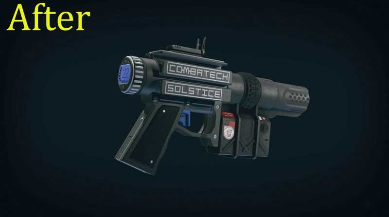 Not A Toy Solistice Weapon Retexture
