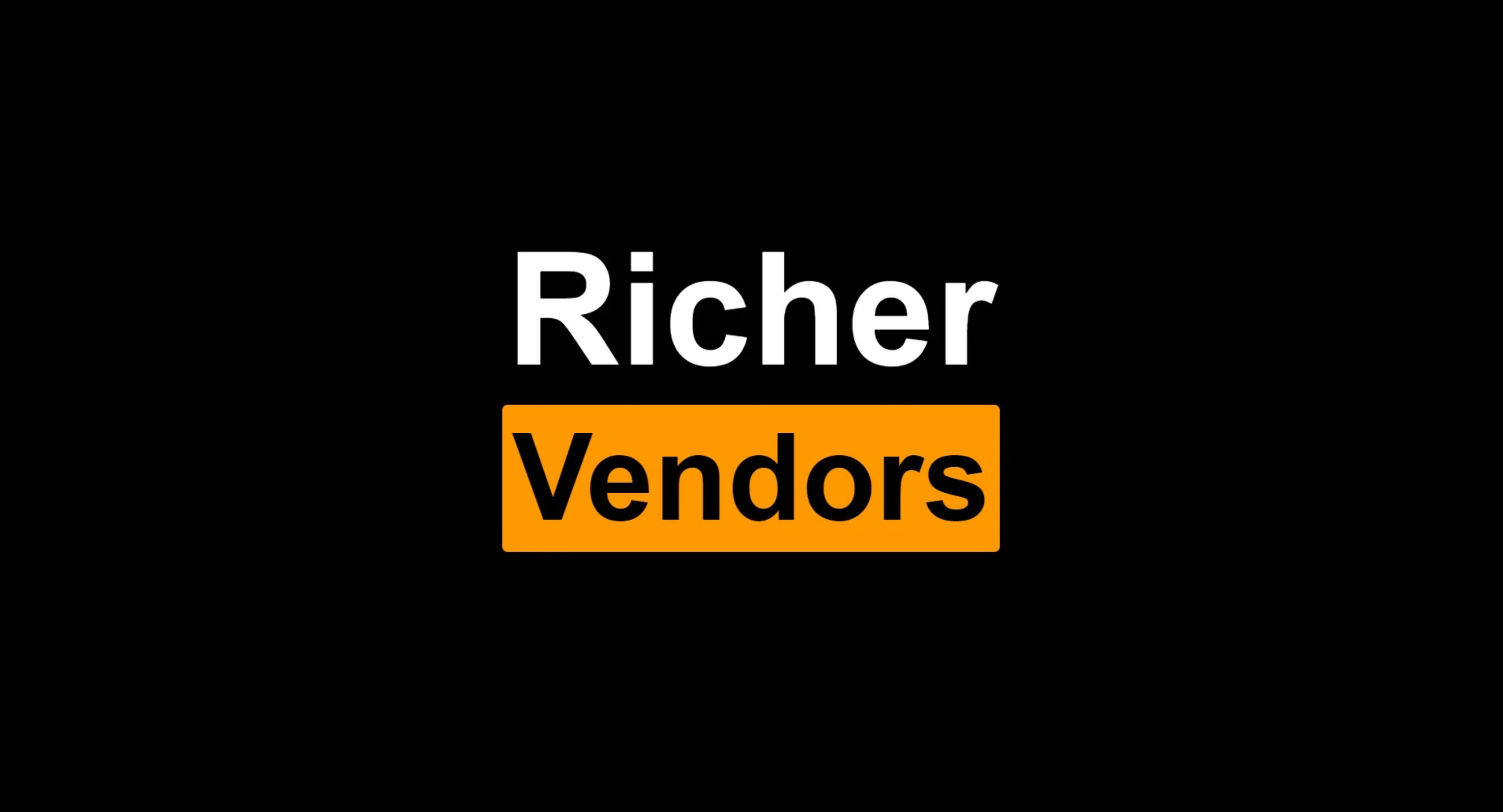 Richer Vendors – 10x merchant gold and 1 day restock