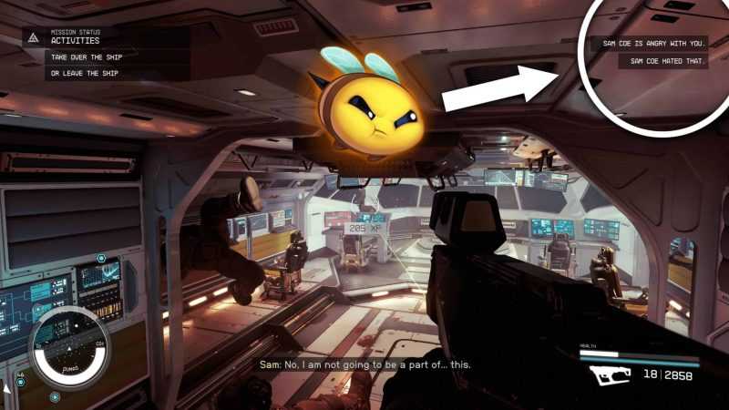 Ship Boarding Crime Faction Fix