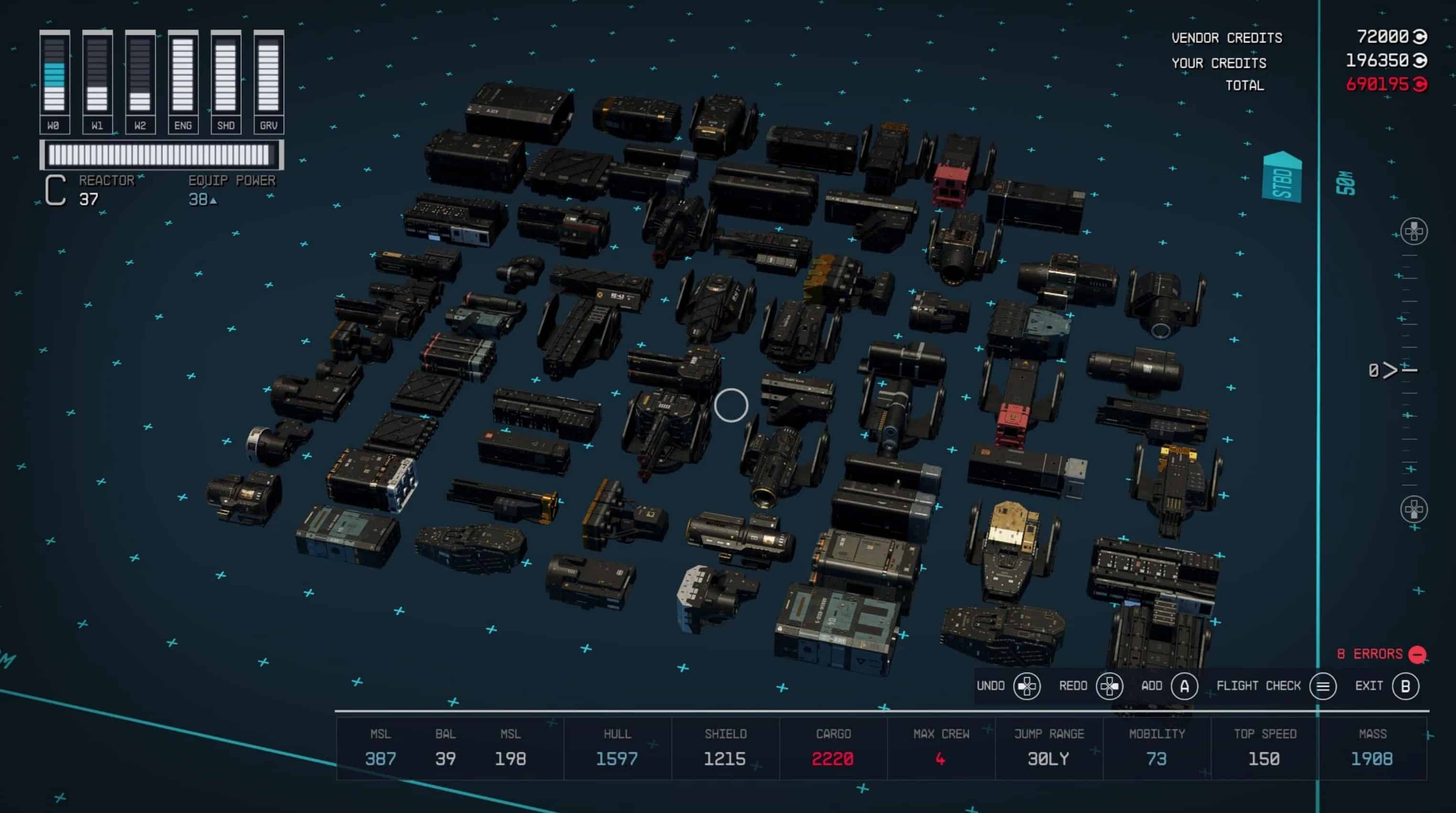 Ship Builder Retexture – Weapon Modules – Black