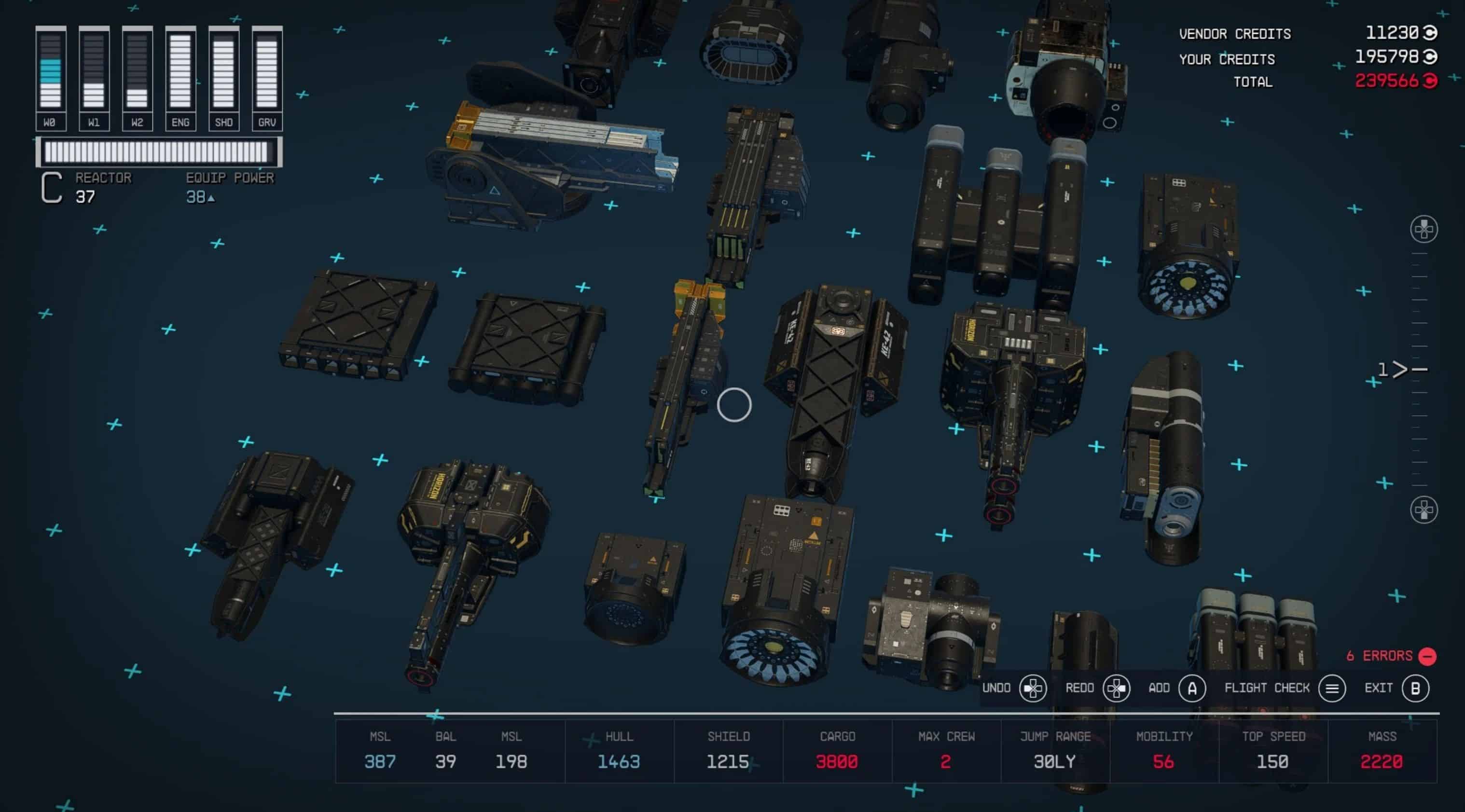 Ship Builder Retexture – Weapon Modules – Black
