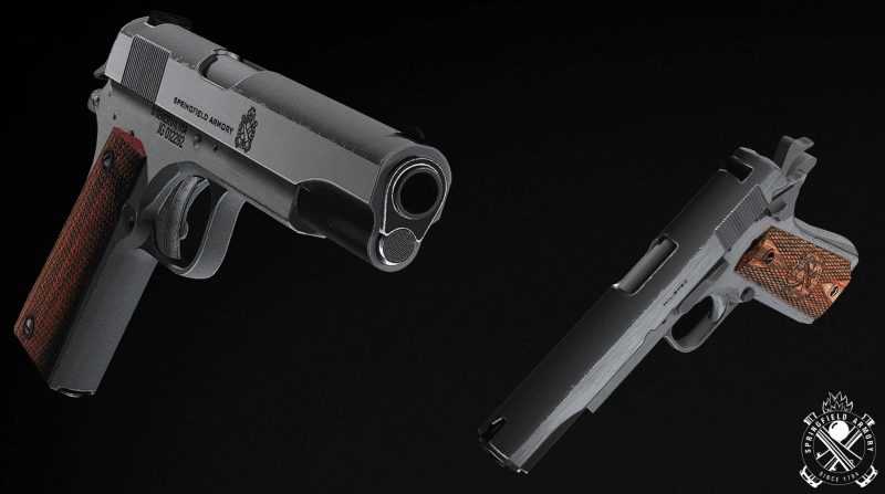 SPRINGFIELD ARMORY 1911 MIL SPEC – A Donut Creation