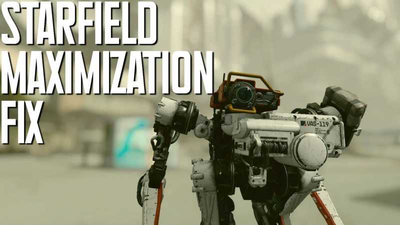 Starfield Maximization Fix